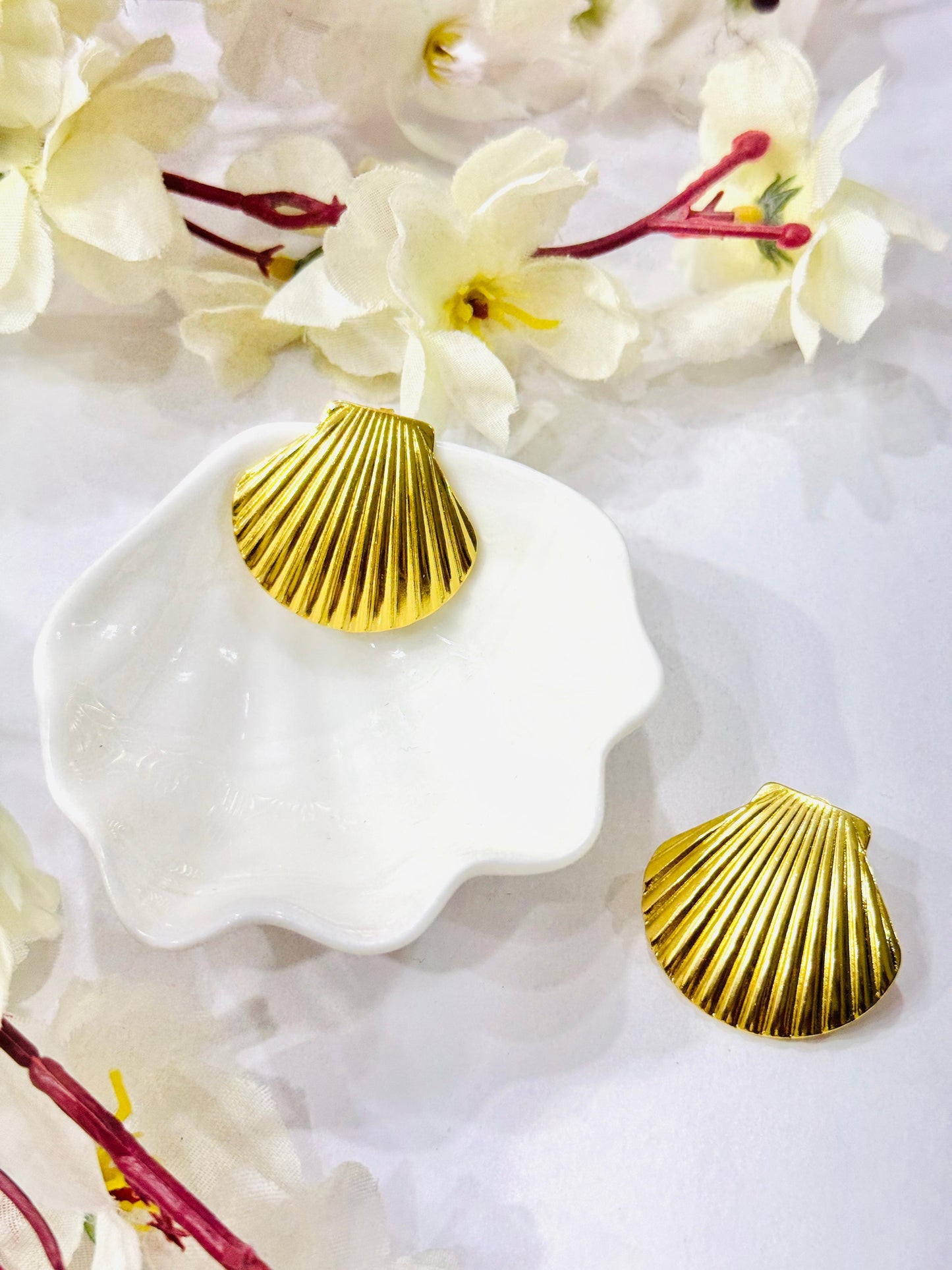 Radiant Shell Earrings