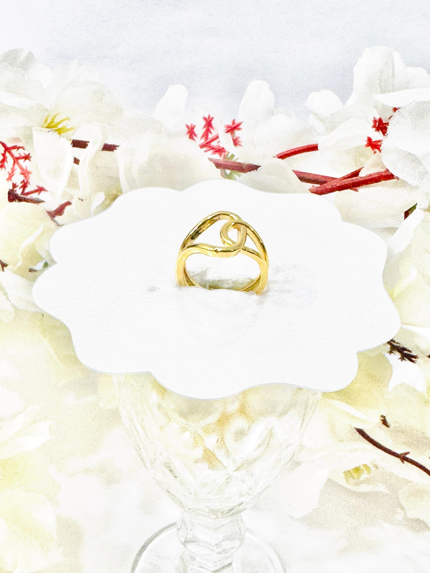 Golden Infinity Ring
