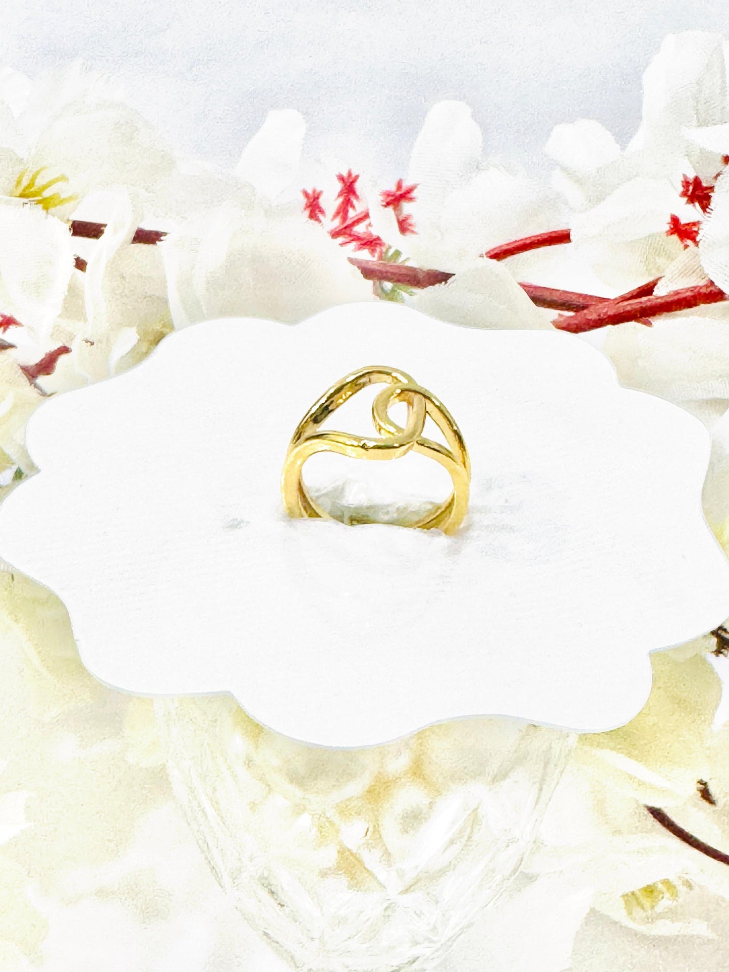 Golden Infinity Ring