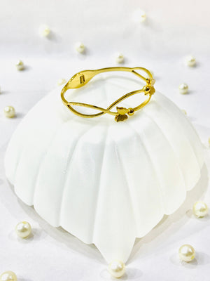 Butterfly Double Waved Bracelet