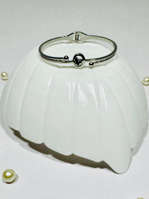 Stainless Steel Mono Butterfly Bracelet