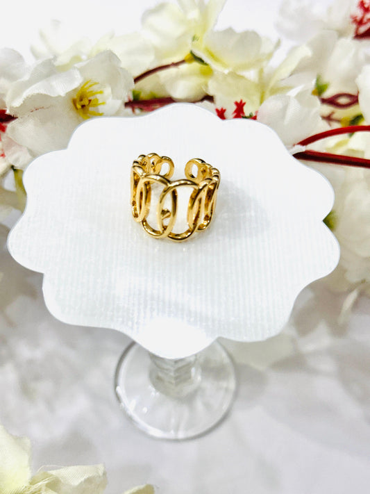 Lustre Loop Adjustable Ring