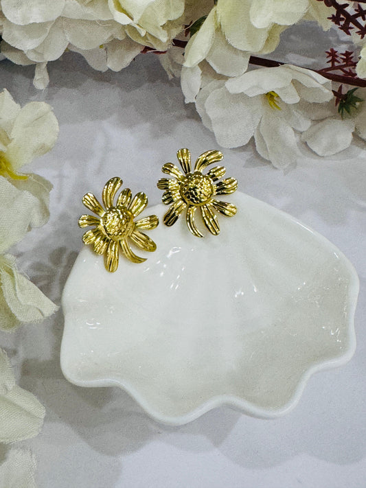 Golden Bloom Stud