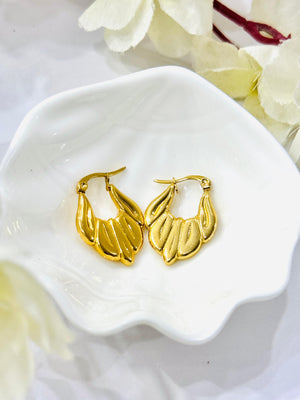 Bunch Of Leaves Hoops