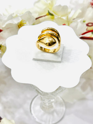 Aurora Curve Adjustable Ring